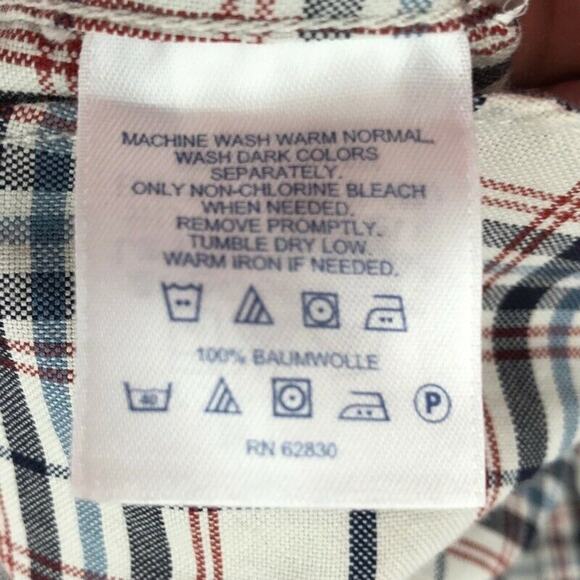 Lands End Oxford Shirt Long Sleeve‎ Cotton S - Picture 6 of 9